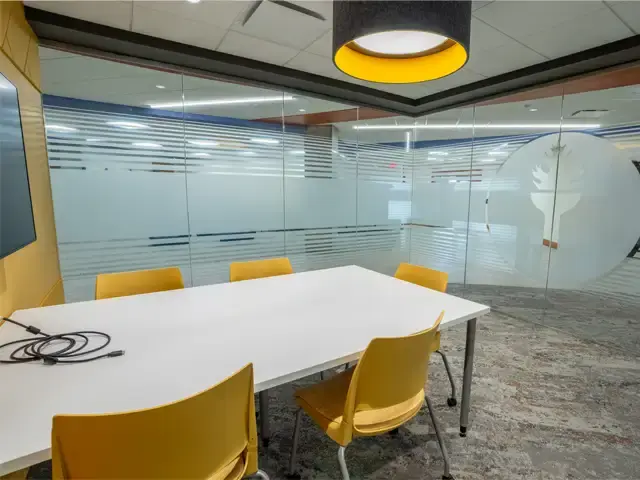 Image of Collaboration Room on 2nd Floor of Campbell Library