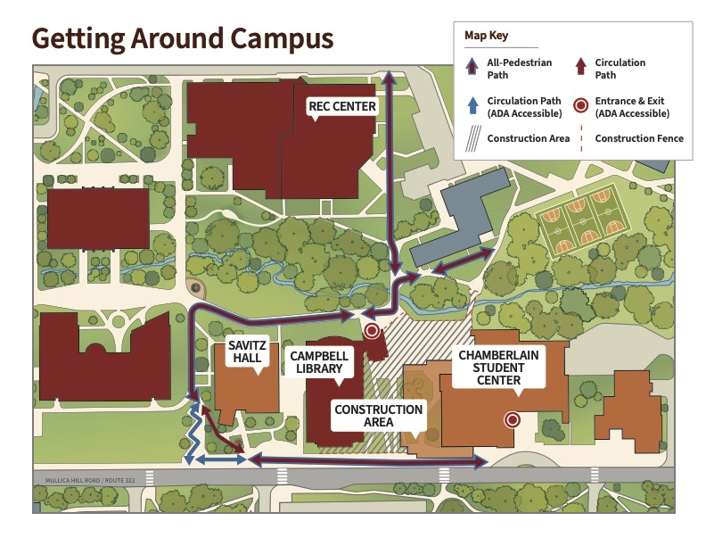ADA Student Center Expansion Circulation Path Thumbnail
